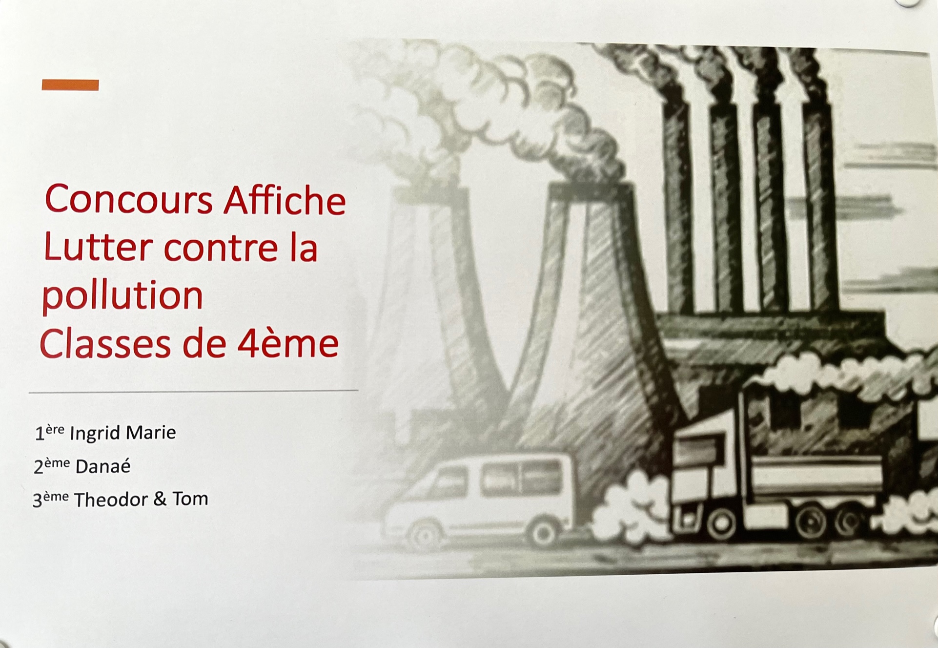 Projet affiche : Lutter contre la pollution de l’air – Lycée français ...